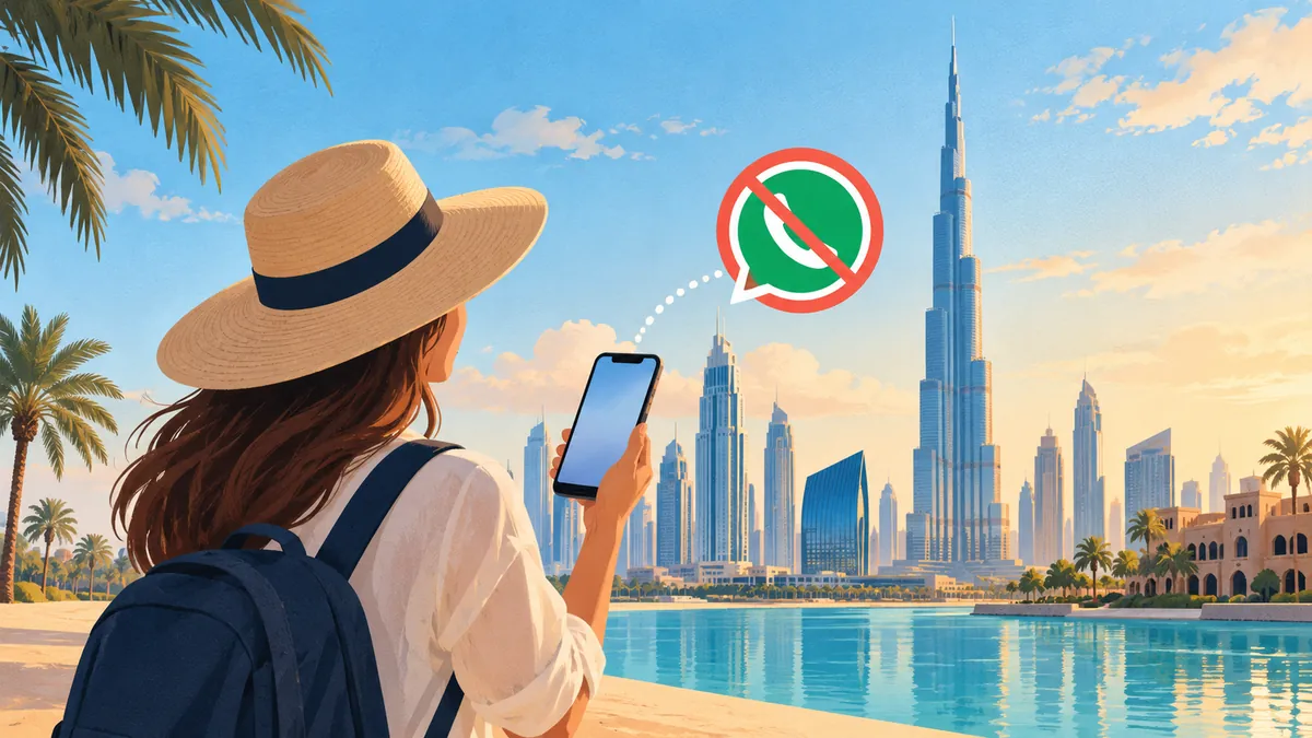 Best eSIM for Dubai & the UAE 2026: Coverage, Prices & the WhatsApp Call Problem