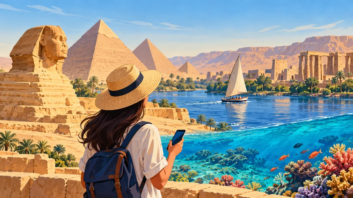 Best eSIM for Egypt 2026: Cairo, the Nile & the Red Sea