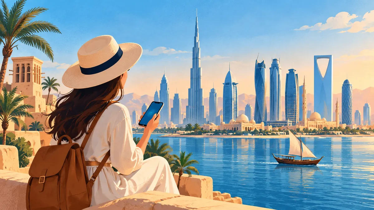 Best eSIM for the Middle East 2026: Dubai, Qatar, Saudi Arabia & More