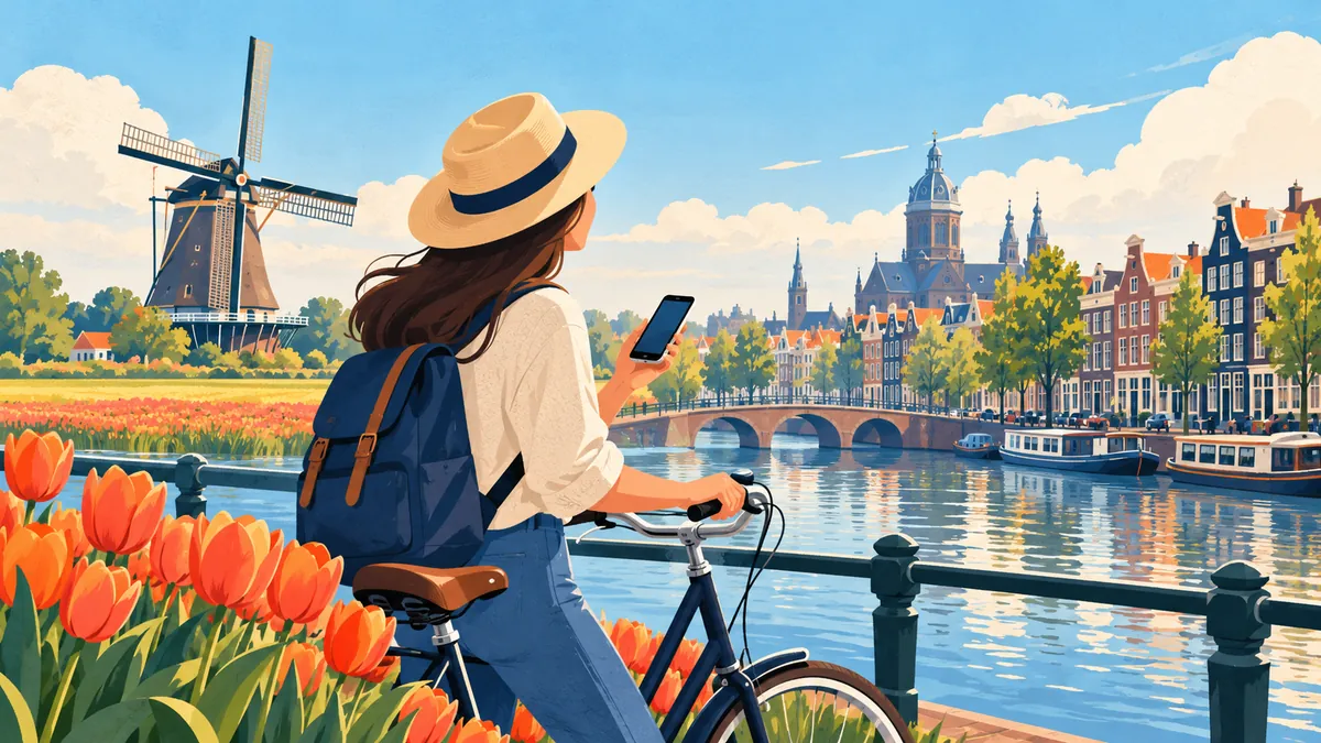 Best eSIM for the Netherlands 2026: Amsterdam, Rotterdam & Cycling the Country