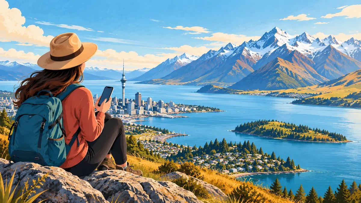Best eSIM for New Zealand 2026: Auckland, Queenstown & the South Island