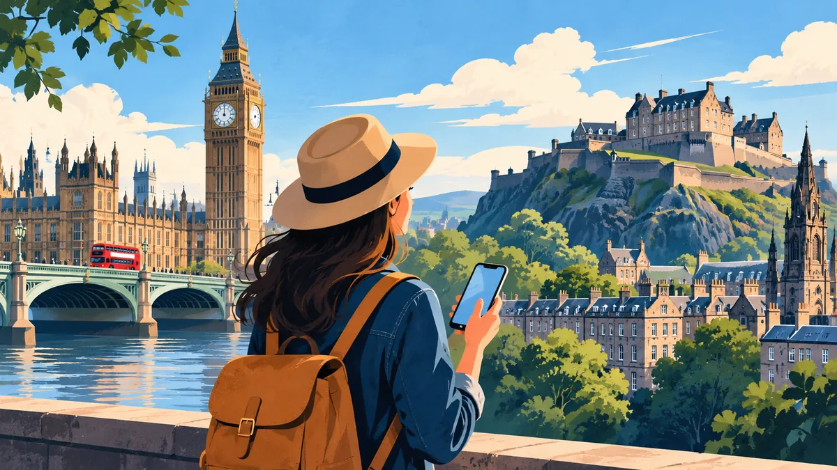 Best eSIM for the UK 2026: London, Edinburgh & Beyond